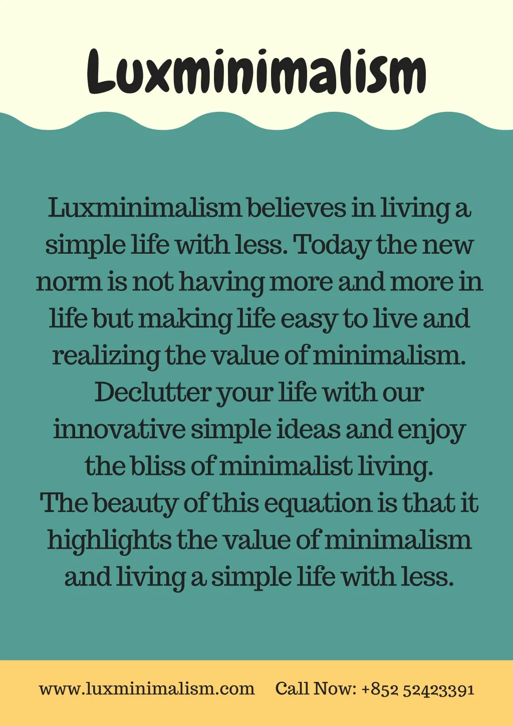 luxminimalism