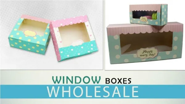 Buy Window Boxes Wholesale Now