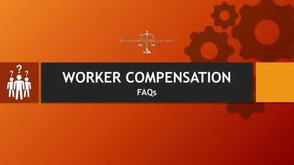 Frequently Asked Questions About Workers Compensation