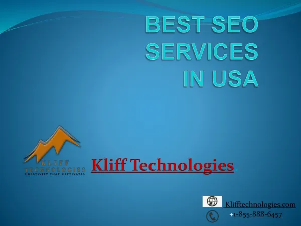 Best SEO services in USA