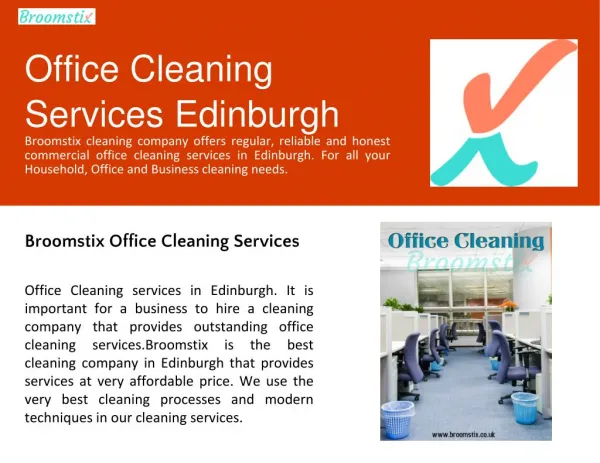Office Cleaning Services Edinburgh