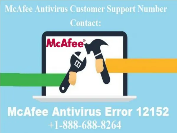 How to Resolve McAfee Error 12152? Call: 1-888-688-8264