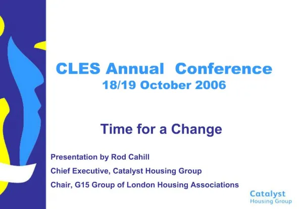 CLES Annual Conference 18