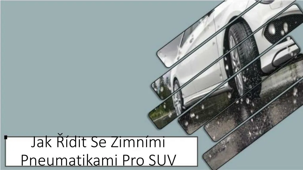 jak dit se zimn mi pneumatikami pro suv