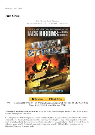FIRST-STRIKE - slide 1