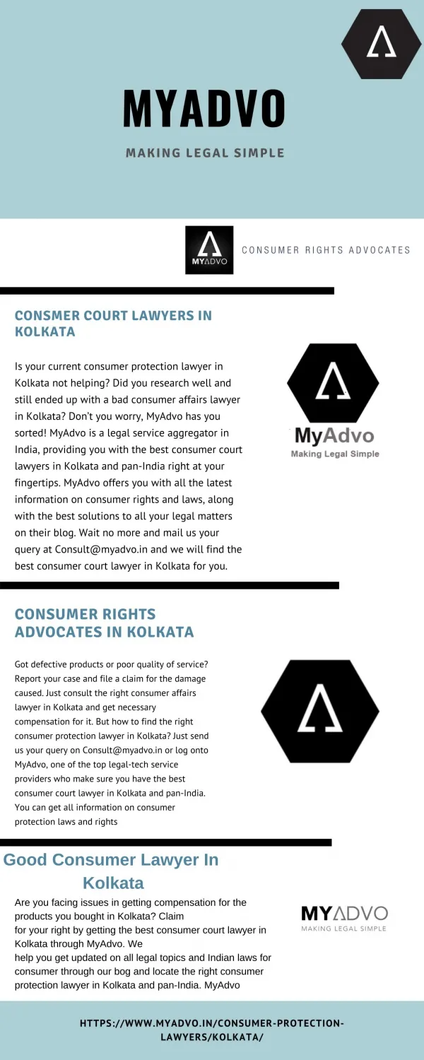 Consumer Affairs Lawyer In Kolkata