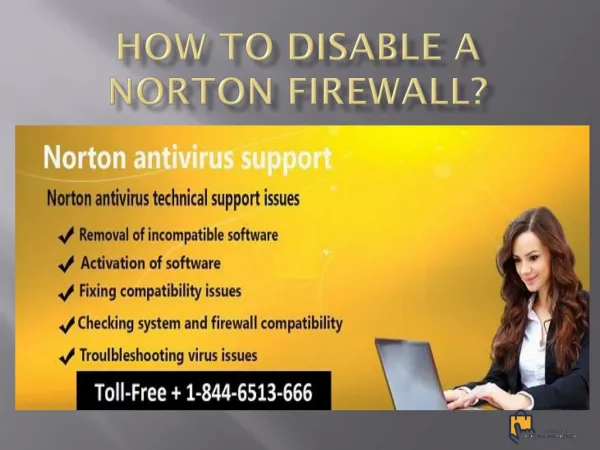 How to Disable a Norton Firewall?