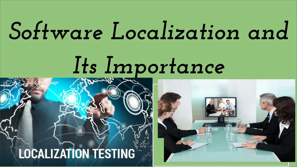 software localization and its importance