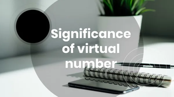 Significance of virtual business numbers