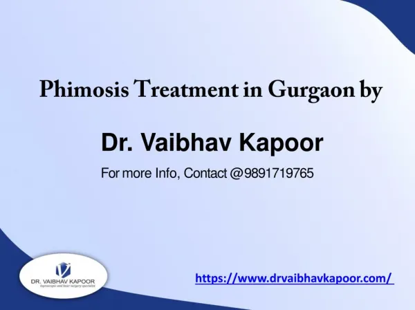 Phimosis Treatment in Gurgaon