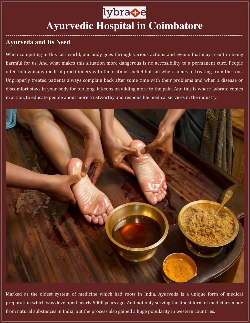 ayurvedic hospital in coimbatore ayurveda