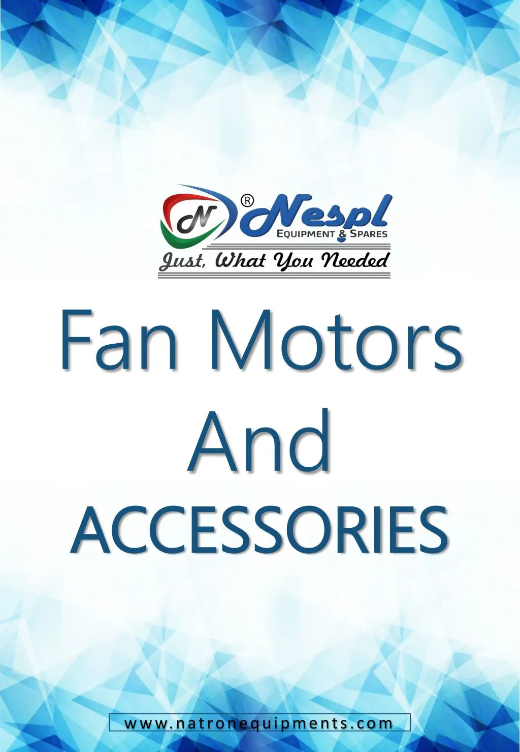 fan motors and accessories