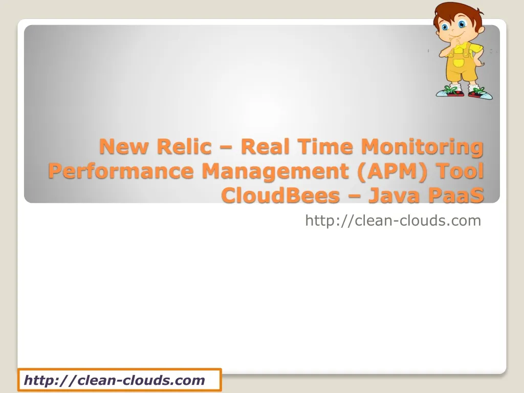 new relic real time monitoring performance management apm tool cloudbees java paas