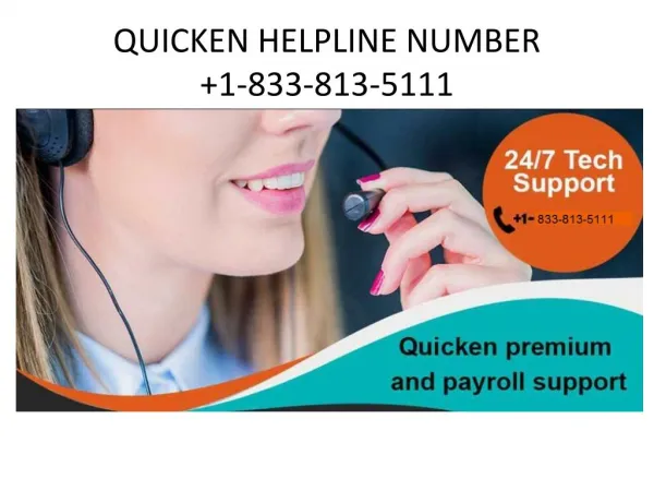 Quicken helpline number