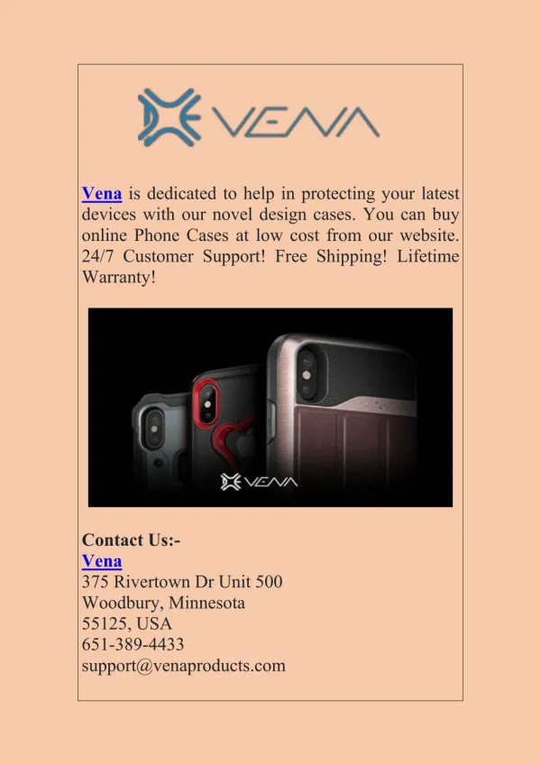 Vena - Buy Products to Protect Your Devices
