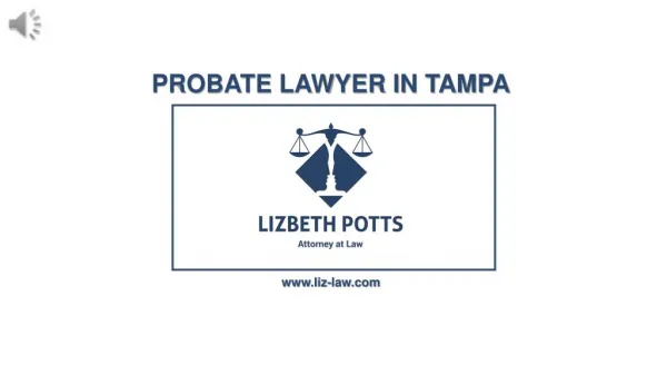 Probate Lawyer in Tampa - Lizbeth Potts