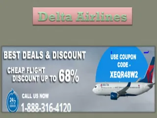 Delta Airlines Official Site - slide 1