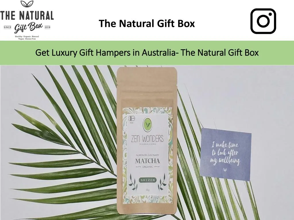 get luxury gift hampers in australia the natural gift box