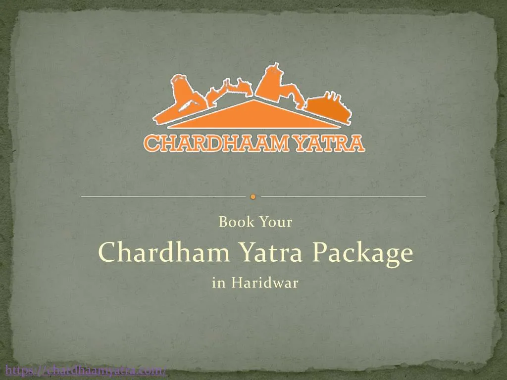 book your chardham yatra package in haridwar