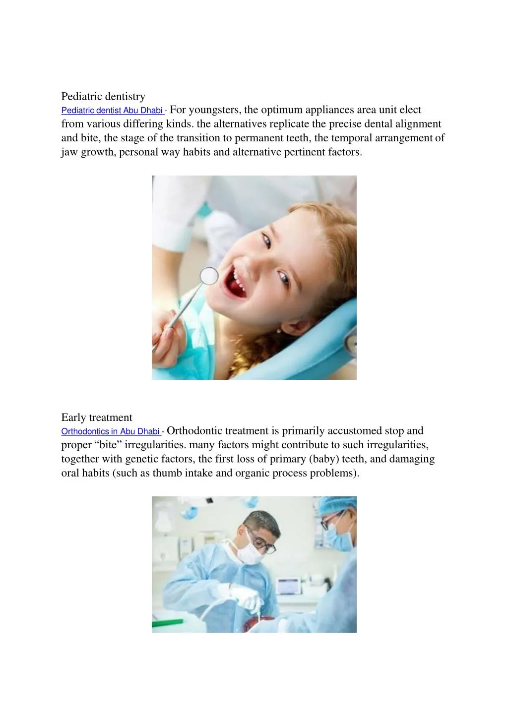 pediatric dentistry pediatric dentist abu dhabi