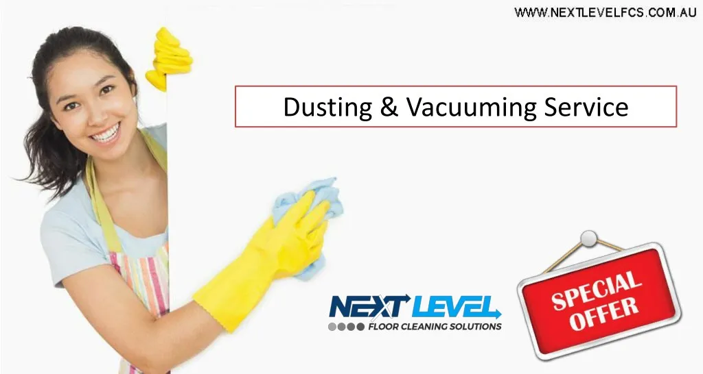 dusting vacuuming service