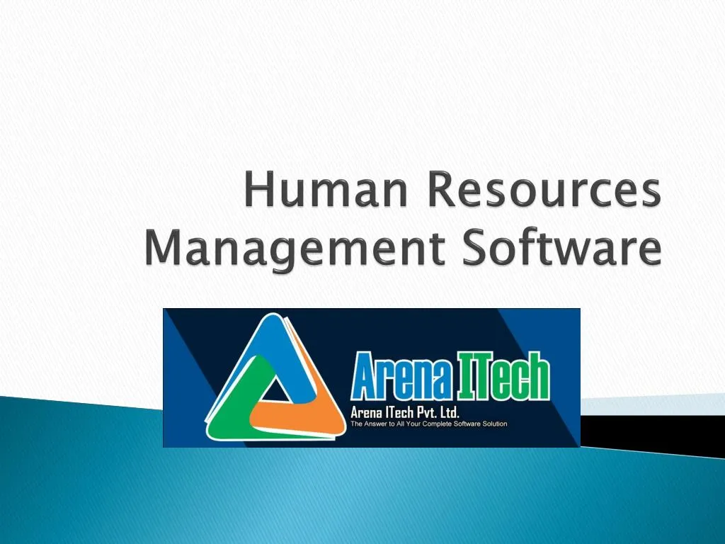 human resources management software