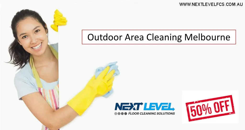 outdoor area cleaning melbourne