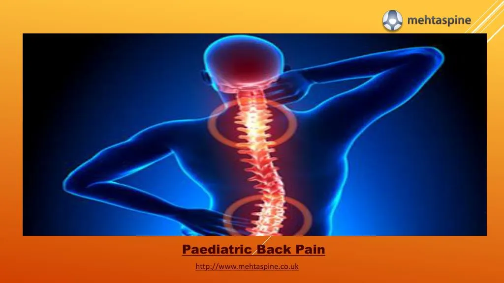 paediatric back pain