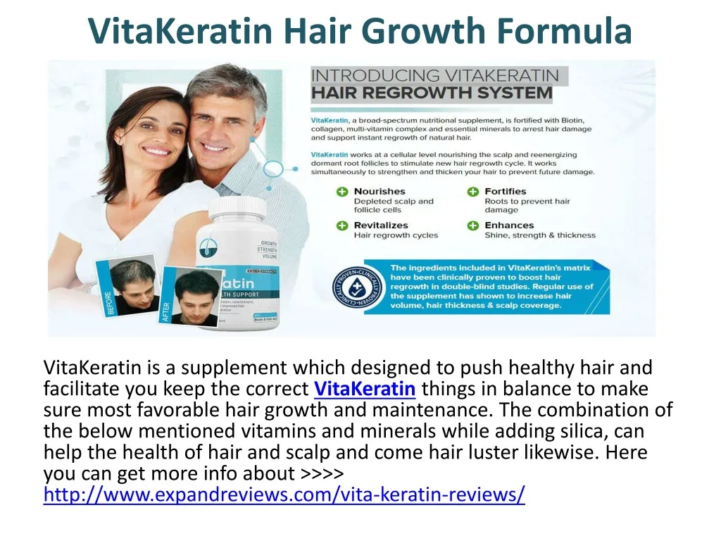 vitakeratin hair growth formula