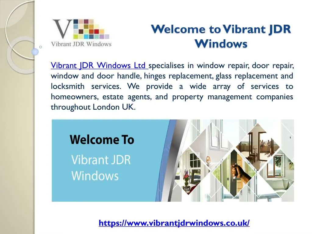 welcome to vibrant jdr windows