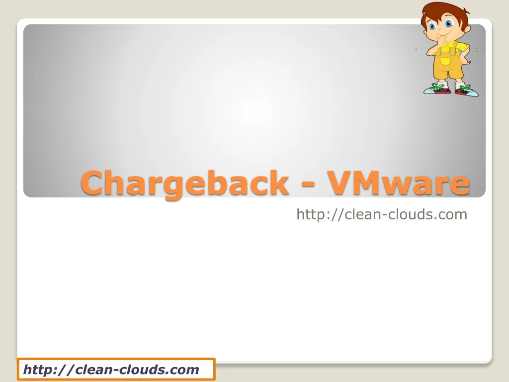 chargeback vmware