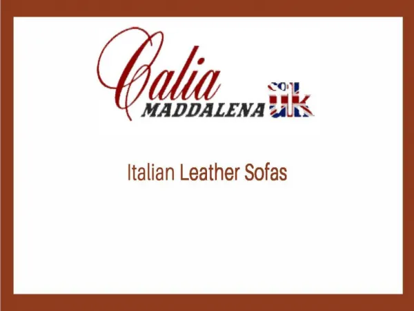 italian custom made sofas