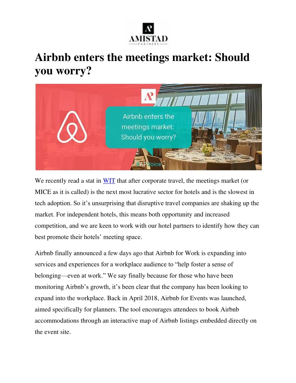 airbnb enters the meetings market should you worry
