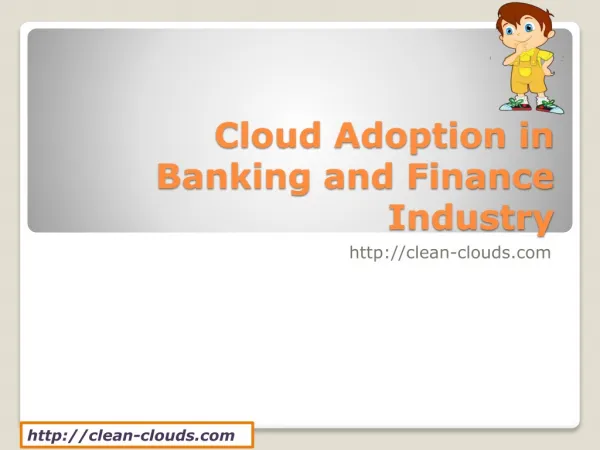 23.Cloud Adoption in Banking and Finance Industry