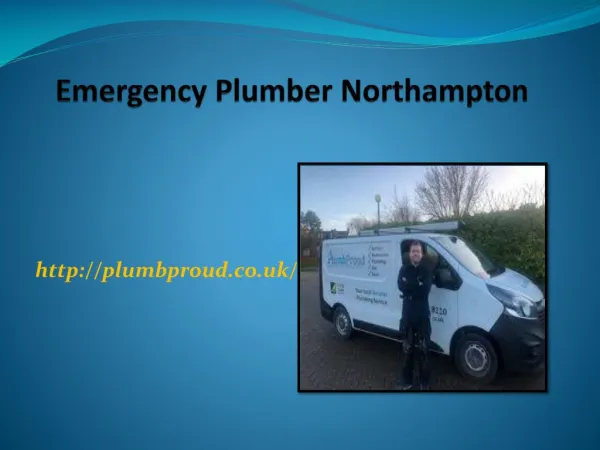 emergency plumber northampton