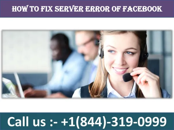 h ow t o f ix s erver e rror o f f acebook
