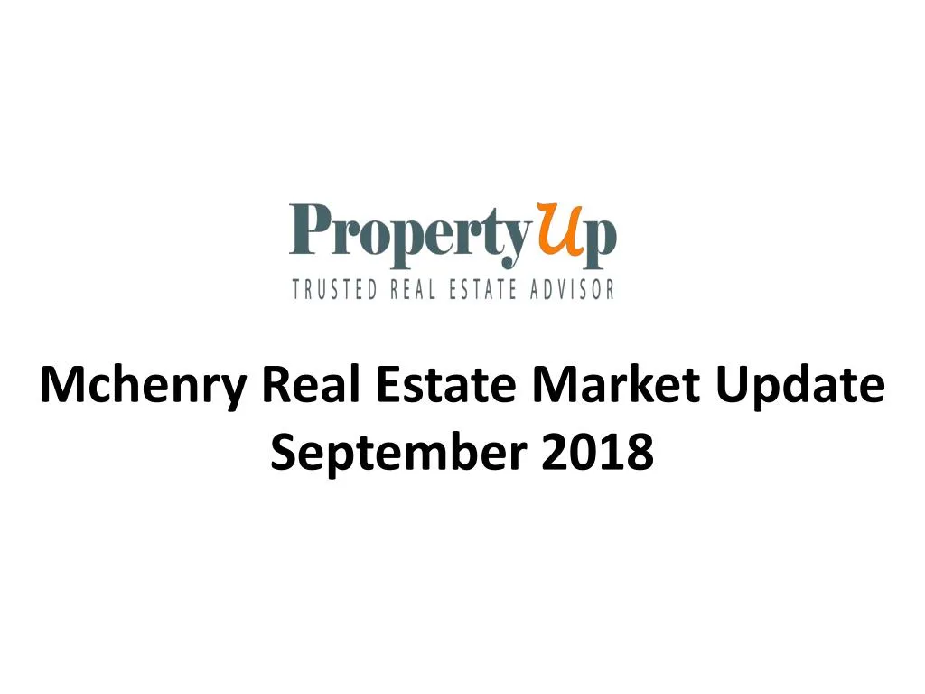 mchenry real estate market update september 2018