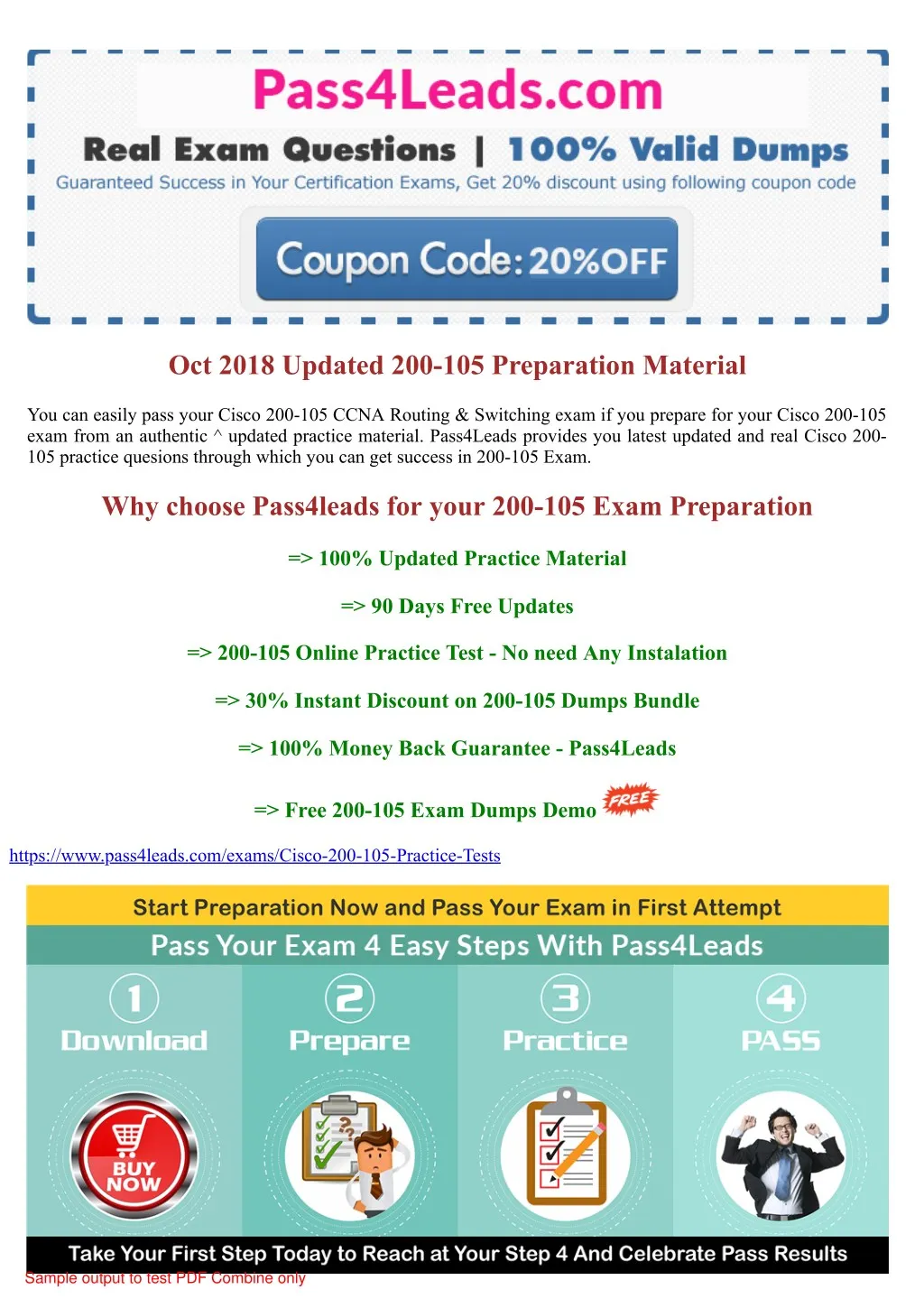 oct 2018 updated 200 105 preparation material