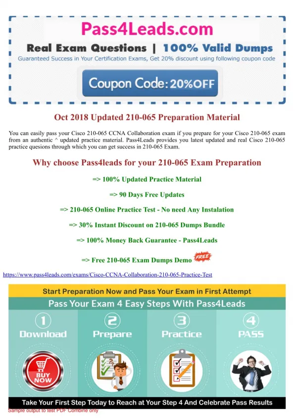 Cisco 210-065 Exam Practice Questions