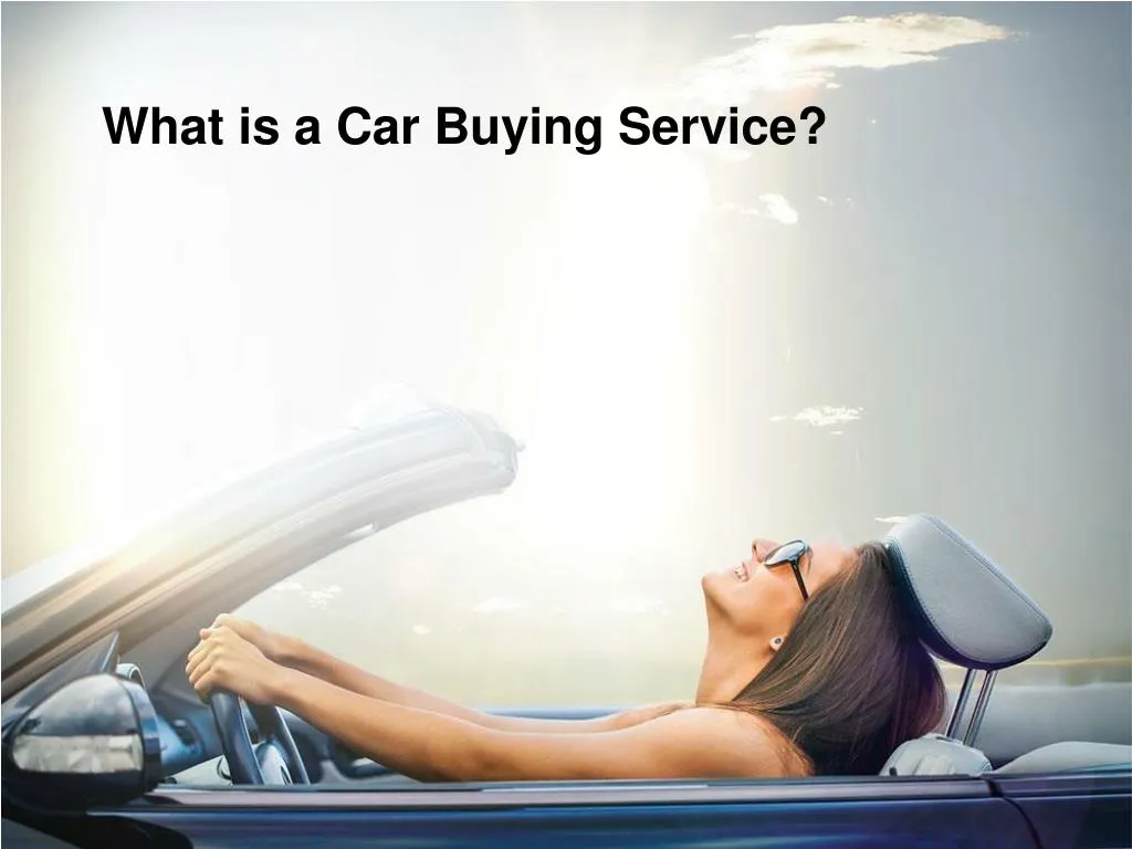 what is a car buying service