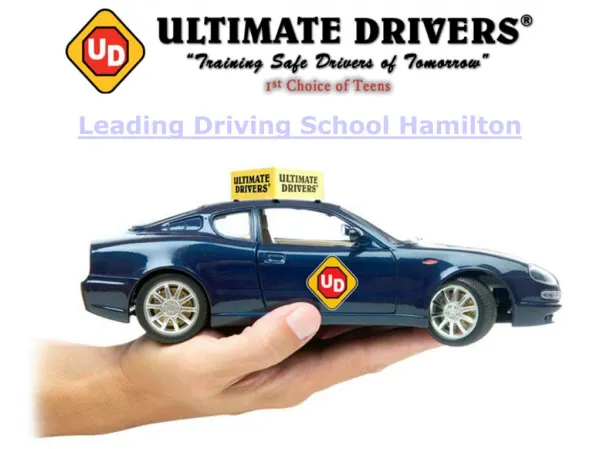 Leading Driving School Hamilton | Ultimate Drivers