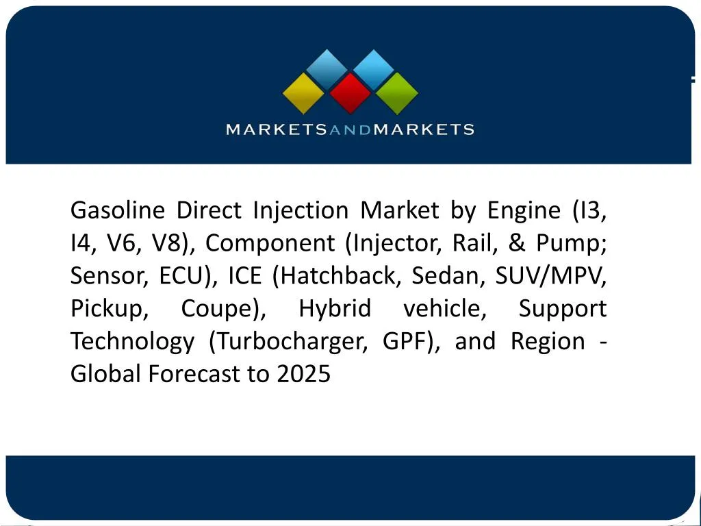 gasoline direct injection market by engine