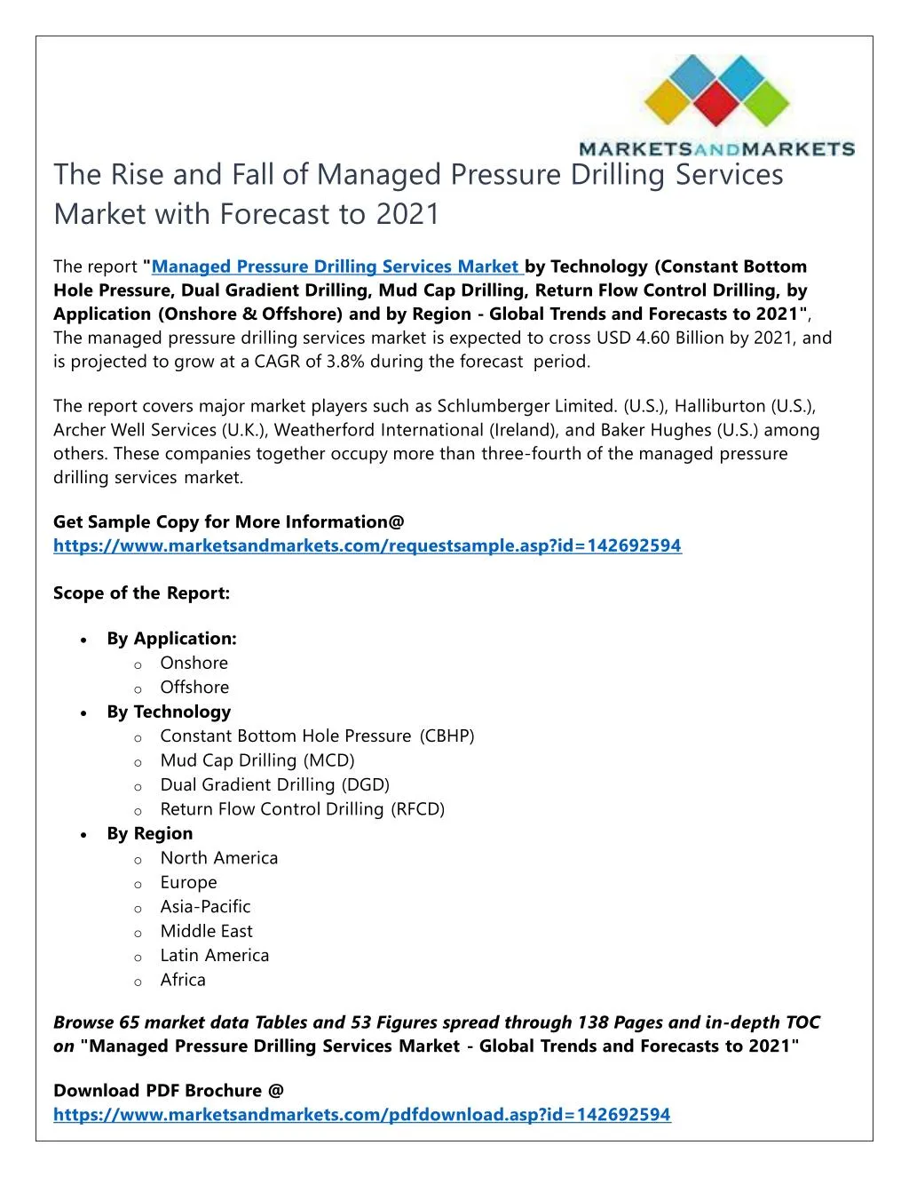 the rise and fall of managed pressure drilling