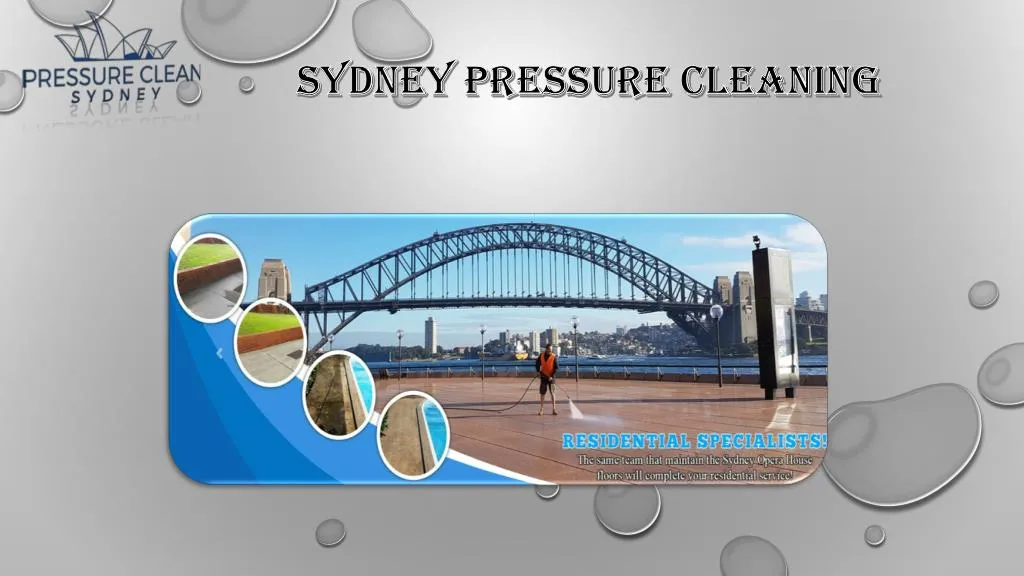 sydney pressure cleaning