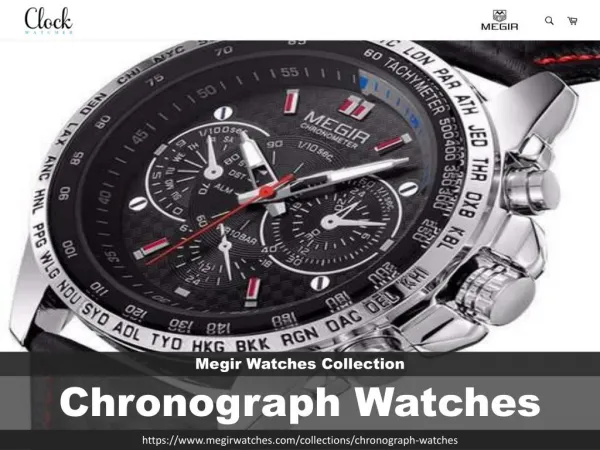 Chronograph Watches Collection - Megir Watches Store