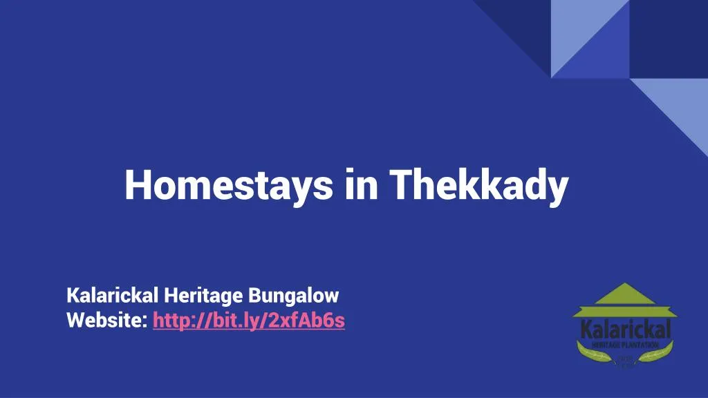 homestays in thekkady