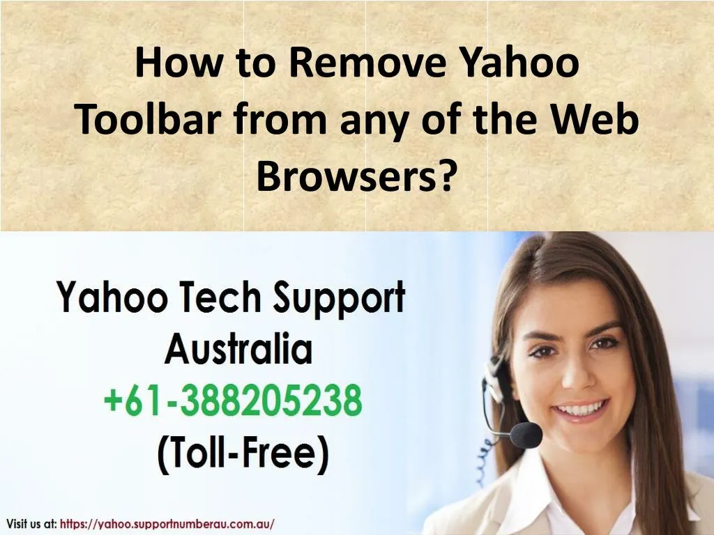 how to remove yahoo toolbar from any of the web browsers