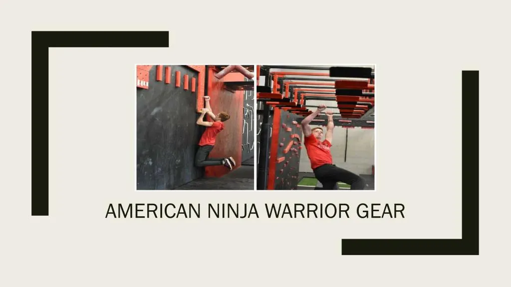 american ninja warrior gear