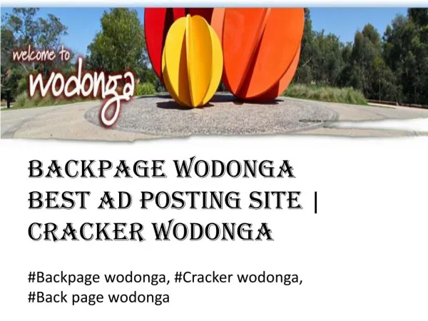 Backpage Wodonga Best Ad Posting Site.